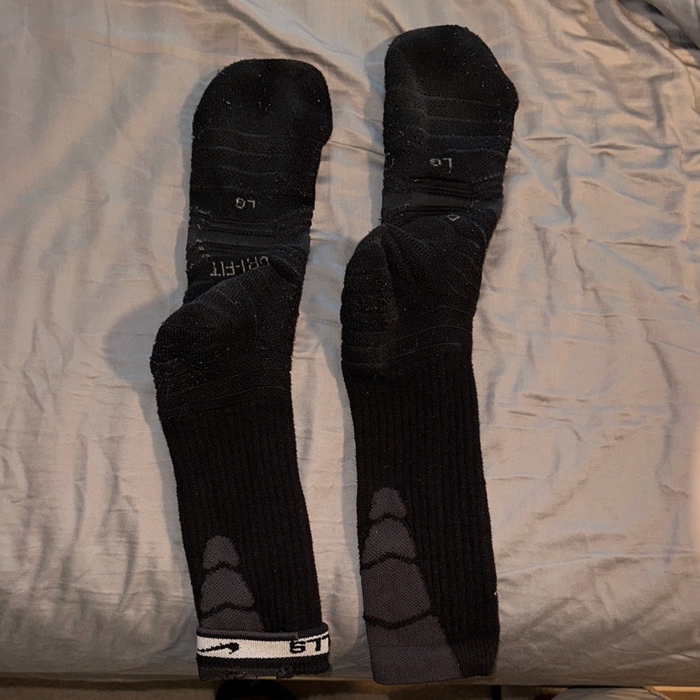 Black Athletic Socks